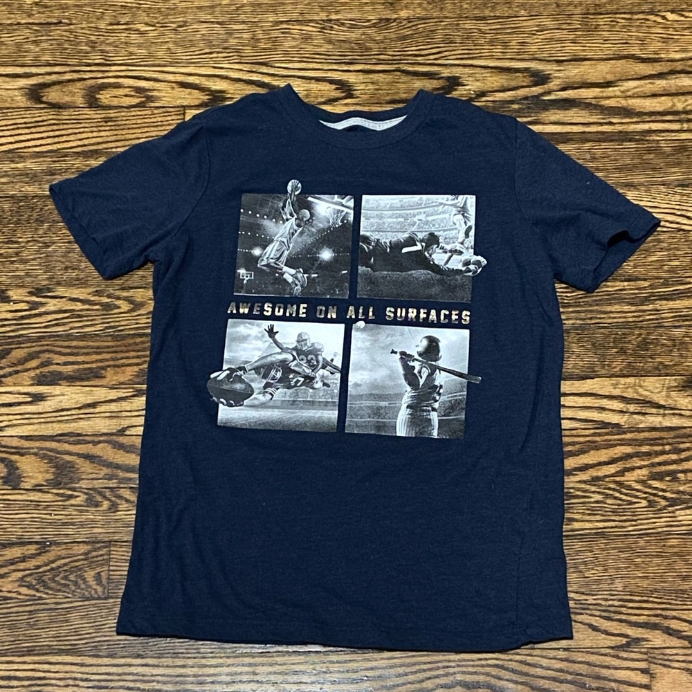 Boys Athletic Sports Shirt, Old Navy 10/12